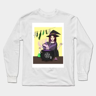 kitchen witch Long Sleeve T-Shirt